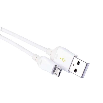 Laidas USB 2.0 A/M - micro B/M 1m (baltas)