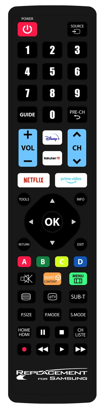 Universalus TV pultas SAMSUNG televizoriams