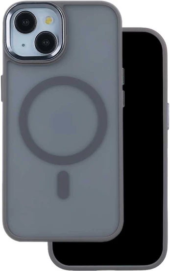 Dėklas Telforceone Frozen Mag case for iPhone 17 6,3' pilkas