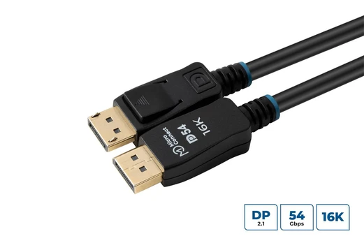 Microconnect MC-DP-MMG-300V2.1 „DisplayPort“ kabelis 3 m Juoda