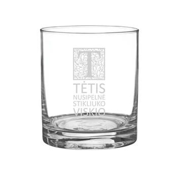 Stiklinė Tėtis nusipelnė stikliuko viskio, 300ml