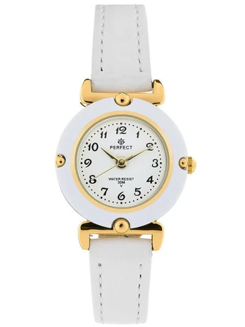 PERFECT LP152-03 COMMUNION CHILDREN'S WATCH - baltas + BOX