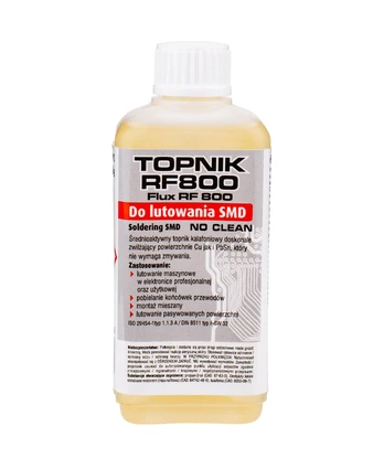 Ag Termopasty Litavimo fliusas RF800 SMD elementams 100ml