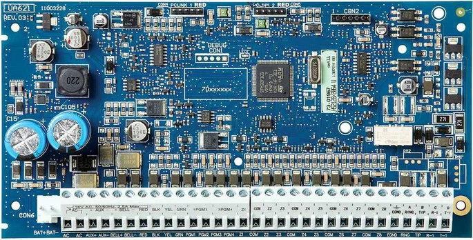 DSC Centrala HS2128 EU/BOARD ONLY/NO MAN HS2128PCBE