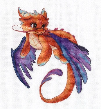 Cross stitch kit "Dragon-2" S1555