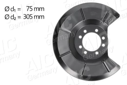 Apsauginis skydas, stabdžių diskas AIC 56410 kaina