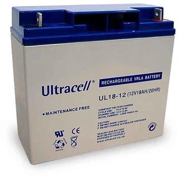 Akumuliatorius Ultracell UL18-12 (18 Ah, 12V)