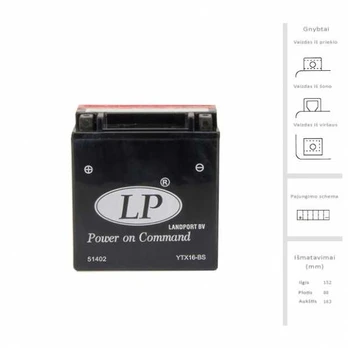 Landport Akumuliatorius 14 Ah 12V
