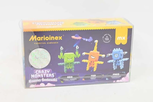 Marioinex *****Klocki wafle Crazy Monsters 60el 06415