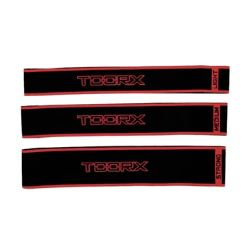 Gymnastics rubber band set TOORX Fabric Bands Medium (5pcs per pack)