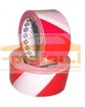 Lipni juosta raudona/balta 33m/48mm