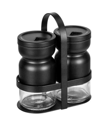 Salt and pepper shaker on metal stand, Melli, WENKO