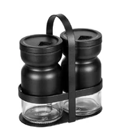Salt and pepper shaker on metal stand, Melli, WENKO kaina