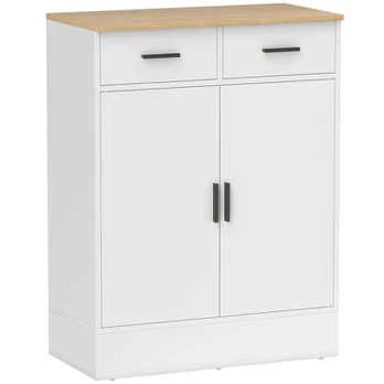 Komoda, 68.6x35x90.3 cm, balta, su laikymo vieta