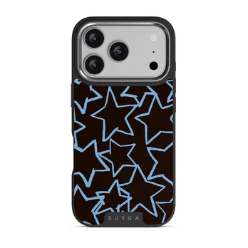 Stardust - iPhone 17 Pro Case, Elite Dark (MagSafe) / Silver