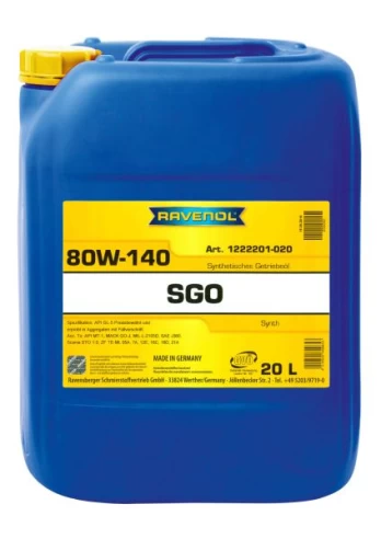 MTF alyva RAVENOL (20L) 80W140 RAV SGO 80W140 GL-5 20L