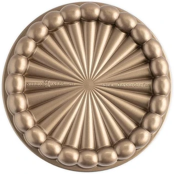 Nordic Ware 83577 charlotte torto forma, vienas dydis, auksinė