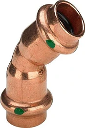 Alkūnė VIEGA Profipress, d , 15, 45*, vidus-vidus