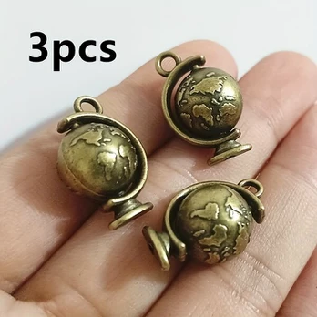 Pakabukas, 3 vnt, Senovinis bronzos padengimas