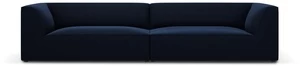 Sofa Micadoni Home Ruby Velvet, mėlyna, 302 x 93 cm x 69 cm
