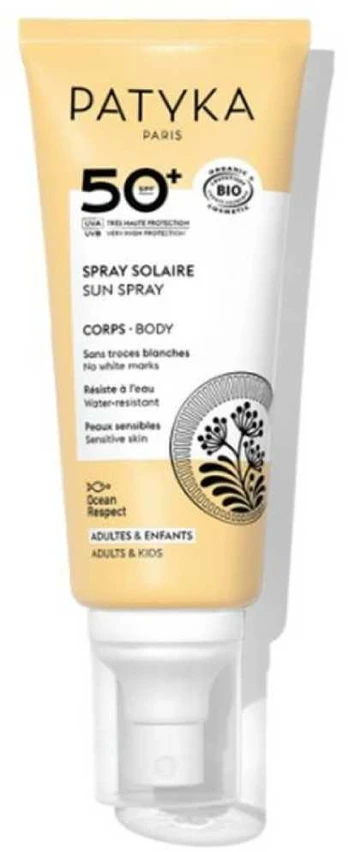 Patyka Spf50+ Body Sunscreen Purškiklis, 100 ml