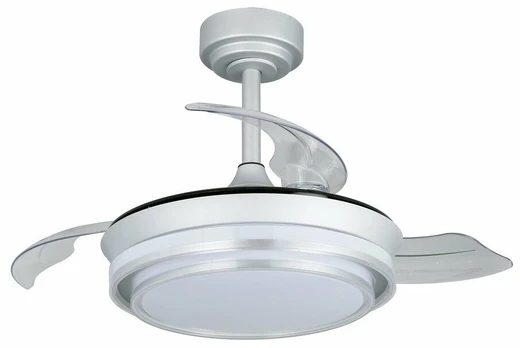 Lubinis ventiliatorius su lempa CristalRecord Lander Mini, 46 W, 1 vnt.
