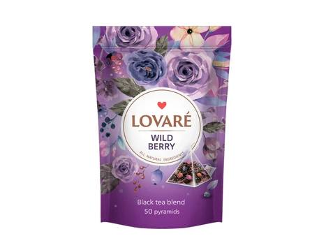 LOVARE Wild Berry 2g 50 piramidžių