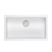 Virtuvės plautuvė Quadron Logan 110, HQD7644U1_BS_I, balta kaina