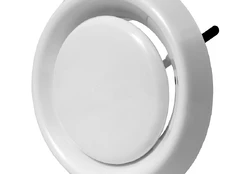 Difuzorius Europlast VDA100, balta, 85 mm