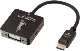 Lindy DisplayPort ir HDMI 4K30/DVI/VGA adapteris kaina