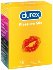 Durex Pleasure Mix 40 kaina