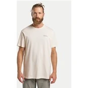 Jack Wolfskin Marškinėliai Essential 1808382 Écru Regular Fit kaina