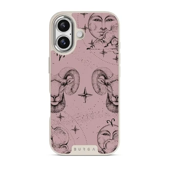 Aries - iPhone 17 Case, Elite Light (MagSafe) / Silver / Pink