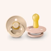 BIBS Colour čiulptukai Vanilla / Blush 6-18mėn, 2 vnt kaina