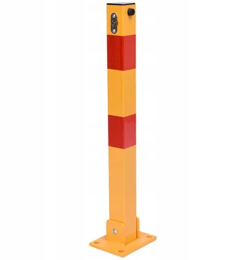 Sulankstomas parkavimo stulpas 60 cm su rakteliais