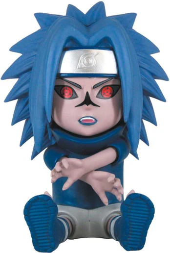 Plastoy Naruto Sasuke Cursemark money box figure 15cm