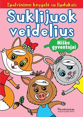 Suklijuok veidelius. Miško gyventojai