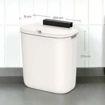 SONGMICS komposto dėžė 9L balta