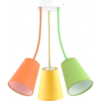 Vaikiškas lubinis šviestuvas TK LIGHTING WIRE 3, 3xE27, LED Max 15W