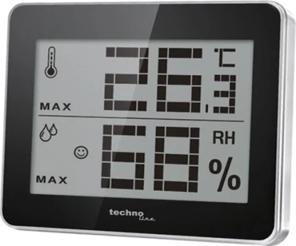 „Technoline Silver-Czarny“ oro stotis (WS 9450)