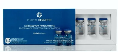 Plaukų atkūrimo programa SP55, Pharma Hermetic / 5 buteliukai × 5 ml