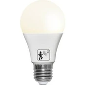 LED lempa A60 E27 4,8W 2700K su judesio jutikliu
