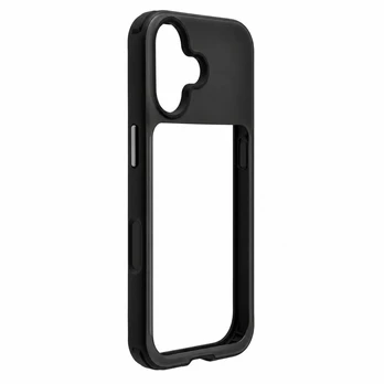 Nugarėlės dėklai Evelatus Apple iPhone 17 LiveCase Hybird Case Stend PC+TPU Black