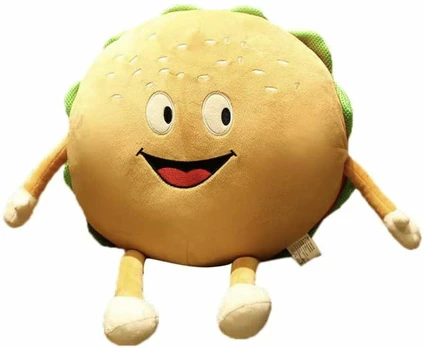 Pliušinis žaislas HappyJoe Hamburger Pagavėlė 30cm