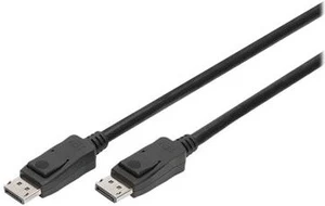 Assmann Electronic ASSMANN DisplayPort prijungimo kabelis DP M/M 5m su užraktu UHD 8K Vers. 1,3/1,4 mlrd