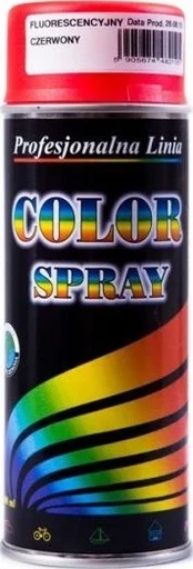 Unimet PURŠKIKLIS 400ML FLUORESCENTINIS RAUDONAS