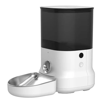 Automatinis maisto dozatorius su plastikiniu dubeniu Dogness (baltas)