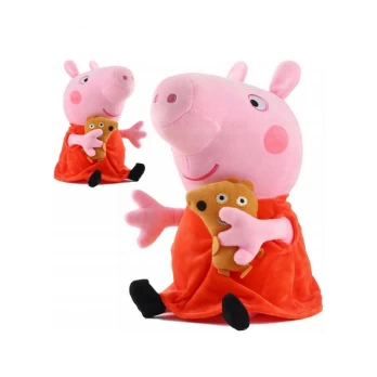 Mielas pliušinis žaislas su garsais - Peppa Pig - 30 cm