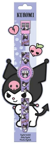 Kids Licensing Hello Kitty Kuromi digital watch