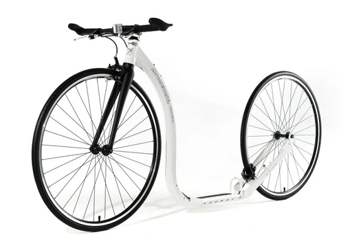 Paspirtukas Kickbike Race Max 28, baltas